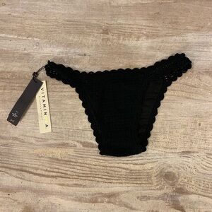 Vitamin A Elegant Crochet Swimwear Bottoms